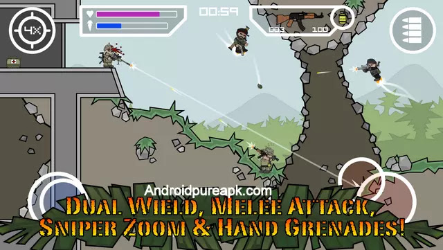 Mini militia hack version apk download game for android